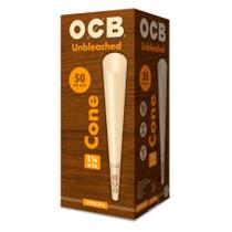 Cones de papel em rolo OCB Virgin não branqueados, pré-laminados 84 mm