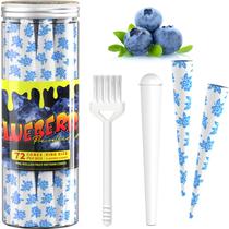 Cones de Papel SafeDelux 72 Unidades King Size Sabor Blueberry Cones de Papel SafeDelux 72 Unidades King Size Sabor Blueberry