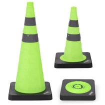 Cones de segurança de trânsito BATTIFE, pacote com 1, 70 cm com gola reflexiva Cones de segurança de trânsito BATTIFE, pacote com 1, 70 cm com gola reflexiva