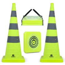 Cones de segurança de trânsito dobráveis RoadHero 36 cm, pacote com 2