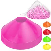 Cones esportivos GoSports Premium para treinamento de agilidade pacote com 20 Cones esportivos GoSports Premium para treinamento de agilidade pacote com 20