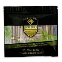 Cones pré-enrolados Lucky Eagle Hand Rolled Palm Leaf 25 Mini Cones pré-enrolados Lucky Eagle Hand Rolled Palm Leaf 25 Mini