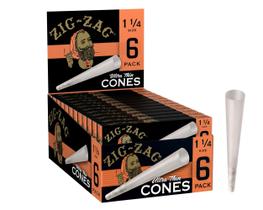 Cones pré-laminados ZIG-ZAG tamanho 1 1/4 ultrafinos (24x144)