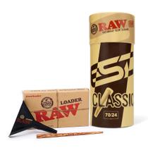 Cones Pré-Rolados RAW Classic 70/24 - Pacote com 50 Unidades Cones Pré-Rolados RAW Classic 70/24 - Pacote com 50 Unidades