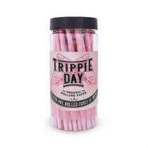 Cones Pré-Rolados Trippie Day Rosa Pacote com 50 Unidades 98mm Cones Pré-Rolados Trippie Day Rosa Pacote com 50 Unidades 98mm