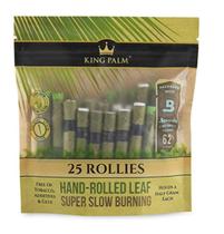 Cones Rollie Size King Palm Organic Black 25 unidades x 1