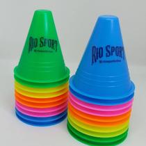 Cones slalom kit 10 und patins treino manobras varias cores - RioSportInLine