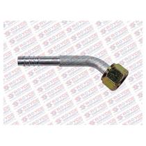 Conexao 45º Femea Aluminio 06Mm Oring S Clip Conexao 45º Femea Aluminio 06Mm Oring S Clip