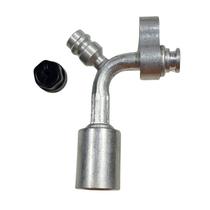 Conexão 90 Radial Bf 8mm Com Ventil R134 Com Clip Alumínio Conexão 90 Radial Bf 8mm Com Ventil R134 Com Clip Alumínio