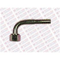 Conexao 90º Femea Aço 08Mm Oring S Clip