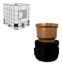 Conexão Adaptador Container Ibc 1000l 60mm - 2 Polegadas