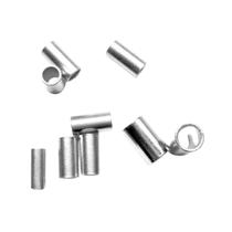 Conexão/anilha/luva número 0 em metal niquelado para cabo de aço -1 mil