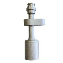 Conexão Ar Reta Radial Block Fitting 08mm Alumínio Com Clip Conexão Ar Reta Radial Block Fitting 08mm Alumínio Com Clip
