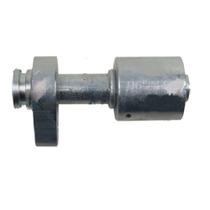 Conexão Block Fiting Radial Reta 10mm aluminio s/ engate do compressor