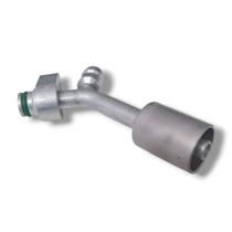 Conexão Block Fitting 45º 08mm Alumínio C/Engate R134a Compressor / Condensador (450308)