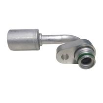 Conexão Block Fitting Radial 90º 08mm Alumínio s/Engate 1798 Conexão Block Fitting Radial 90º 08mm Alumínio s/Engate 1798