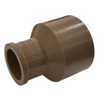 Conexão Bucha de Redução PVC Marrom Longa 50mm x 25mm Liso/Liso - Krona Conexão Bucha de Redução PVC Marrom Longa 50mm x 25mm Liso/Liso - Krona