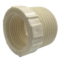 Conexao Bucha Red Pvc Branco 1" X 3/4" Rosca/ Rosca - Krona