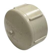 Conexão Caps PVC Branco Rosca 3/4" (25mm) - Krona