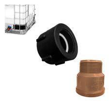 Conexão Container Ibc 1000l Redução 2 X 1.1/2 Polegada