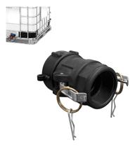 Conexão Container Ibc Kit Camlock Engate Rápido 2x1.1/2