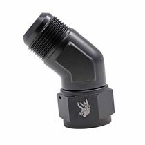 Conexão Curta 45 Femea 16ANx16AN Macho All Black - Cód.9459