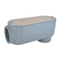 Conexão de conduíte Sigma ProConnex 1,5" Rígida Tipo LB Cinza Conexão de conduíte Sigma ProConnex 1,5" Rígida Tipo LB Cinza