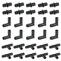 Conexão de expansão PEX A GUOFIS 1/2 Poly PPSU F1960, pacote com 30