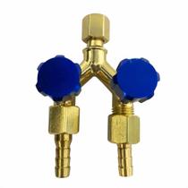 Conexão de Saída Dupla para Maçarico para OxiacetilenoSM Conexão de Saída Dupla para Maçarico para OxiacetilenoSM