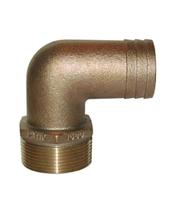 Conexão de tubo para mangueira Groco PTHC1125 Bronze 90 graus Conexão de tubo para mangueira Groco PTHC1125 Bronze 90 graus