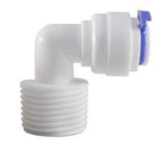 Conexão em L Rosca 1/2 para Mangueira 3/8 Conexão em L Rosca 1/2 para Mangueira 3/8