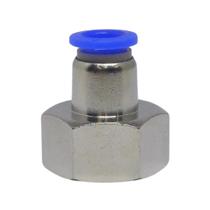 Conexão Engate Rápido Fêmea 08mm X 1/2 Bsp Conexão Engate Rápido Fêmea 08mm X 1/2 Bsp