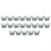 Conexao Fixa Base Guarda Corpo 2 Polegadas Branco 25Uni Conexao Fixa Base Guarda Corpo 2 Polegadas Branco 25Uni