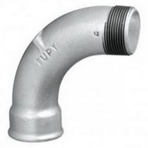 Conexao Galvanizada Tupy Curva Macho-Femea 1'' Conexao Galvanizada Tupy Curva Macho-Femea 1''