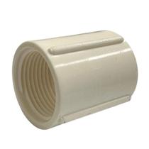 Conexao Luva Pvc Branca 32mm 1" Rosca/ Rosca - Krona Conexao Luva Pvc Branca 32mm 1" Rosca/ Rosca - Krona