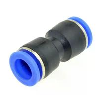 Conexão Mangueira Pu Pneumática Engate Rápido União 6mm