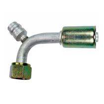 Conexão O Ring 90º 08mm C/Válvula R134A Conexão O Ring 90º 08mm C/Válvula R134A