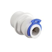 Conexão plast.reta macho 1/4" - eng.rap.mang. 1/4" Conexão plast.reta macho 1/4" - eng.rap.mang. 1/4"