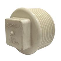 Conexao Plug Pvc Branca 40mm 1.1/4" - Krona Conexao Plug Pvc Branca 40mm 1.1/4" - Krona