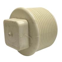 Conexao Plug Pvc Branca 50mm 1.1/2" - Krona Conexao Plug Pvc Branca 50mm 1.1/2" - Krona