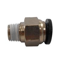 Conexão Pneumática Engate Rápido 1/8NPT x 8mm - Cód.6467