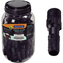 Conexao Preta Tramontina Adaptador Interno Rosca Externa 3/4'' Pote Com 55 Pecas - 78420784 Conexao Preta Tramontina Adaptador Interno Rosca Externa 3/4'' Pote Com 55 Pecas - 78420784