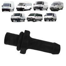 Conexão radiador fiat ducato peugeot boxer citroen jumper 2.3 2001 a 2017 iveco daily 3510 4910 2.8 1997 a 2005 plástico original 5937436