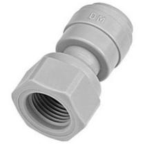Conexão rápida rosca fêmea 1/4 NPT e tubo 5/16 - DMFIT Conexão rápida rosca fêmea 1/4 NPT e tubo 5/16 - DMFIT