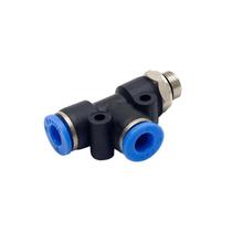 Conexão Rápida T Macho Lateral 04 Mm X 3/8 Bsp
