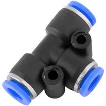 Conexao rapida tipo t 6mm para mangueira pu vd 5114100006 Conexao rapida tipo t 6mm para mangueira pu vd 5114100006