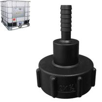 Conexão Redução Container Ibc Espigão Para Mangueira 1/2 Pol