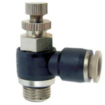 CONEXÃO REGULADOR DE FLUXO ENGATE ROSCA 1/8 X TUBO 6mm