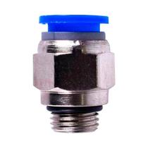 Conexão Reta 1/4 BSP x 12mm Macho Conexão Reta 1/4 BSP x 12mm Macho