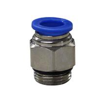 Conexão Reta 3/8" BSP x 10 mm Macho Conexão Reta 3/8" BSP x 10 mm Macho